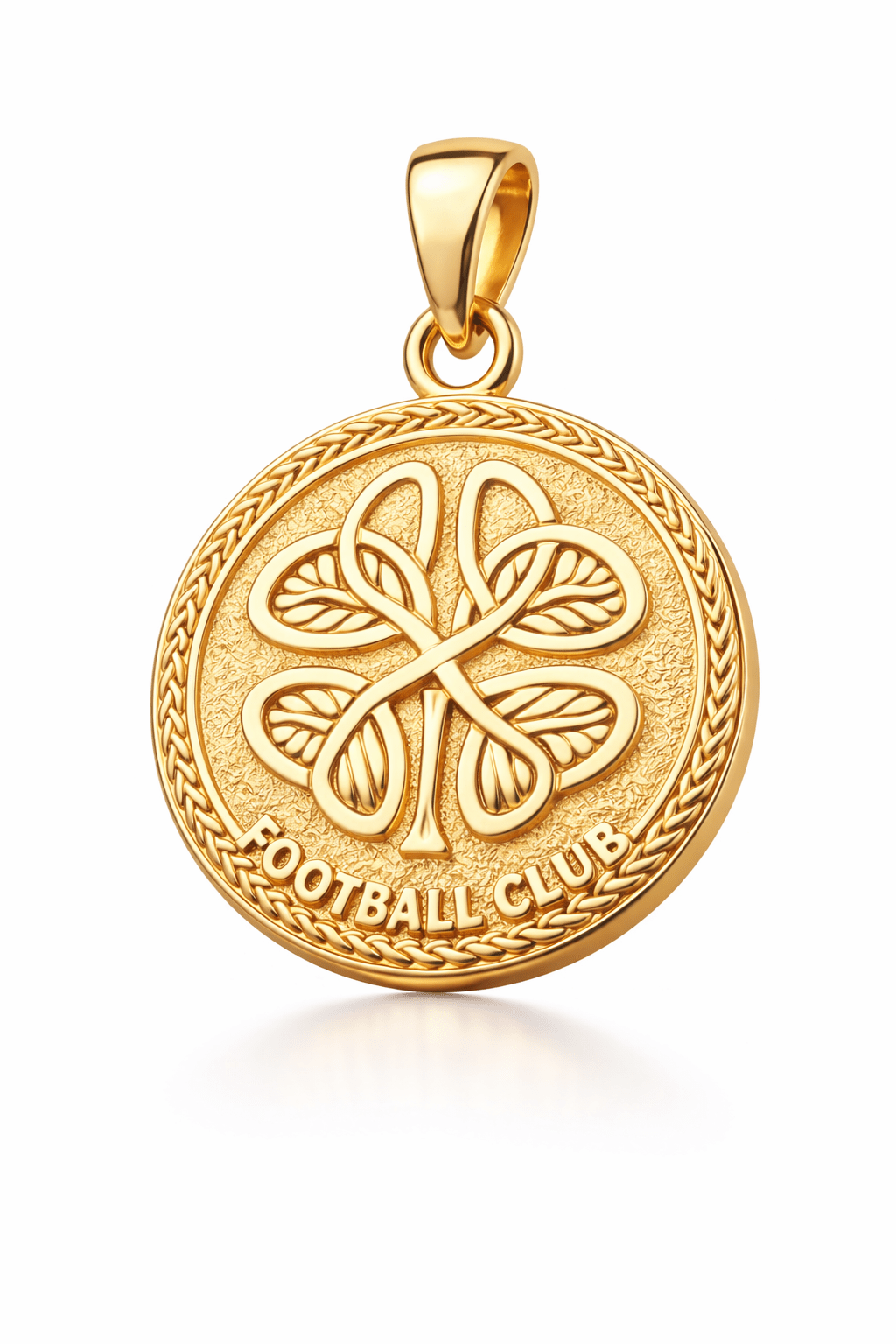 9ct Solid Gold Celtic Pendant - Fuegold Jewellery