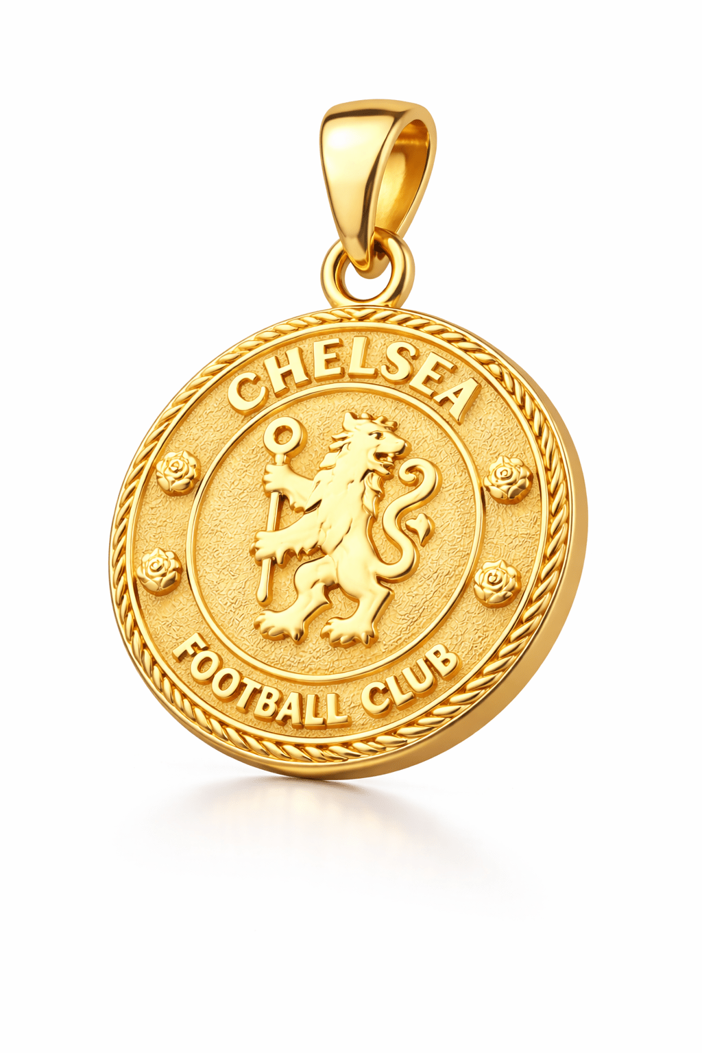 9ct Solid Gold Chelsea Pendant - Fuegold Jewellery