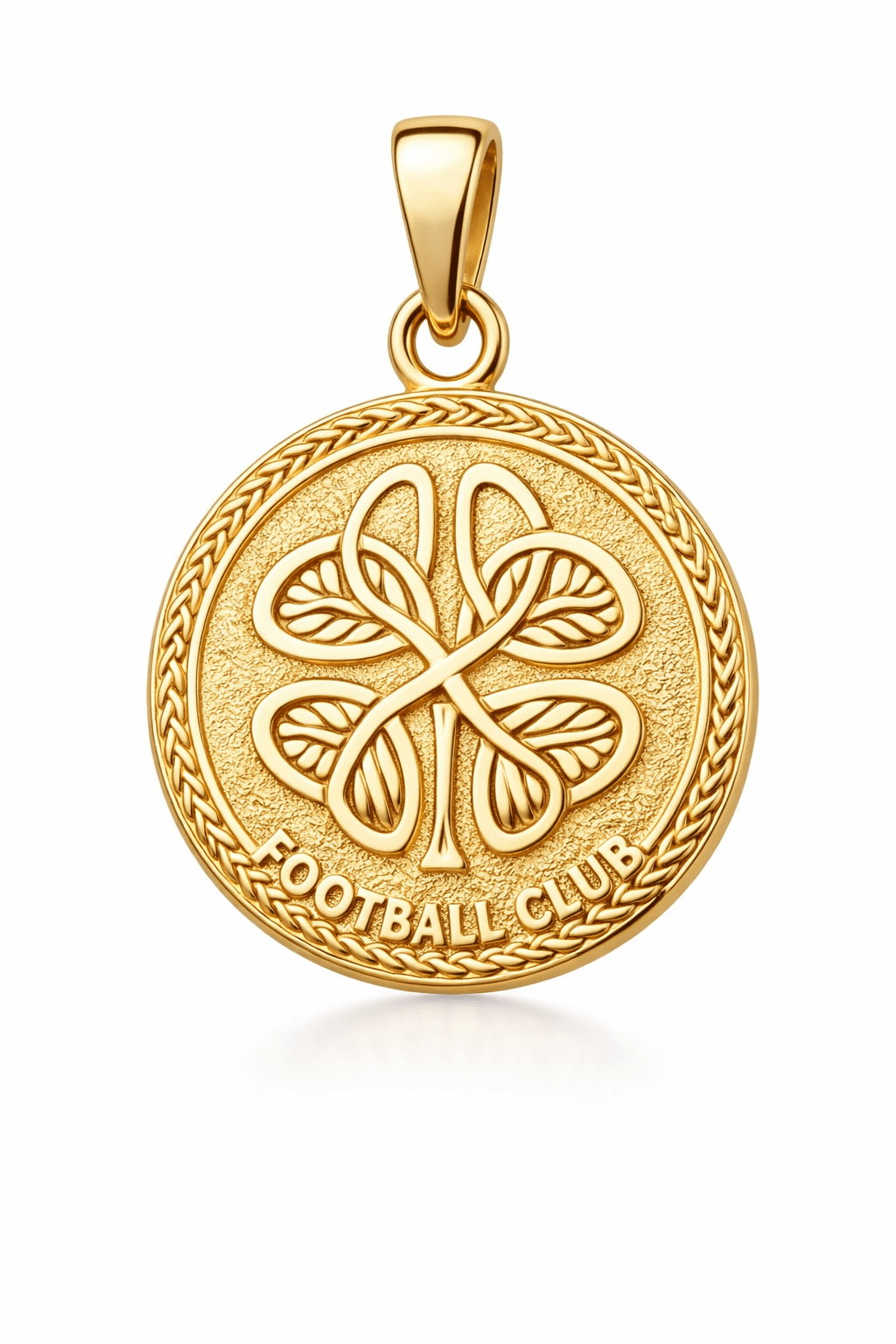 9ct Solid Gold Celtic Pendant - Fuegold Jewellery