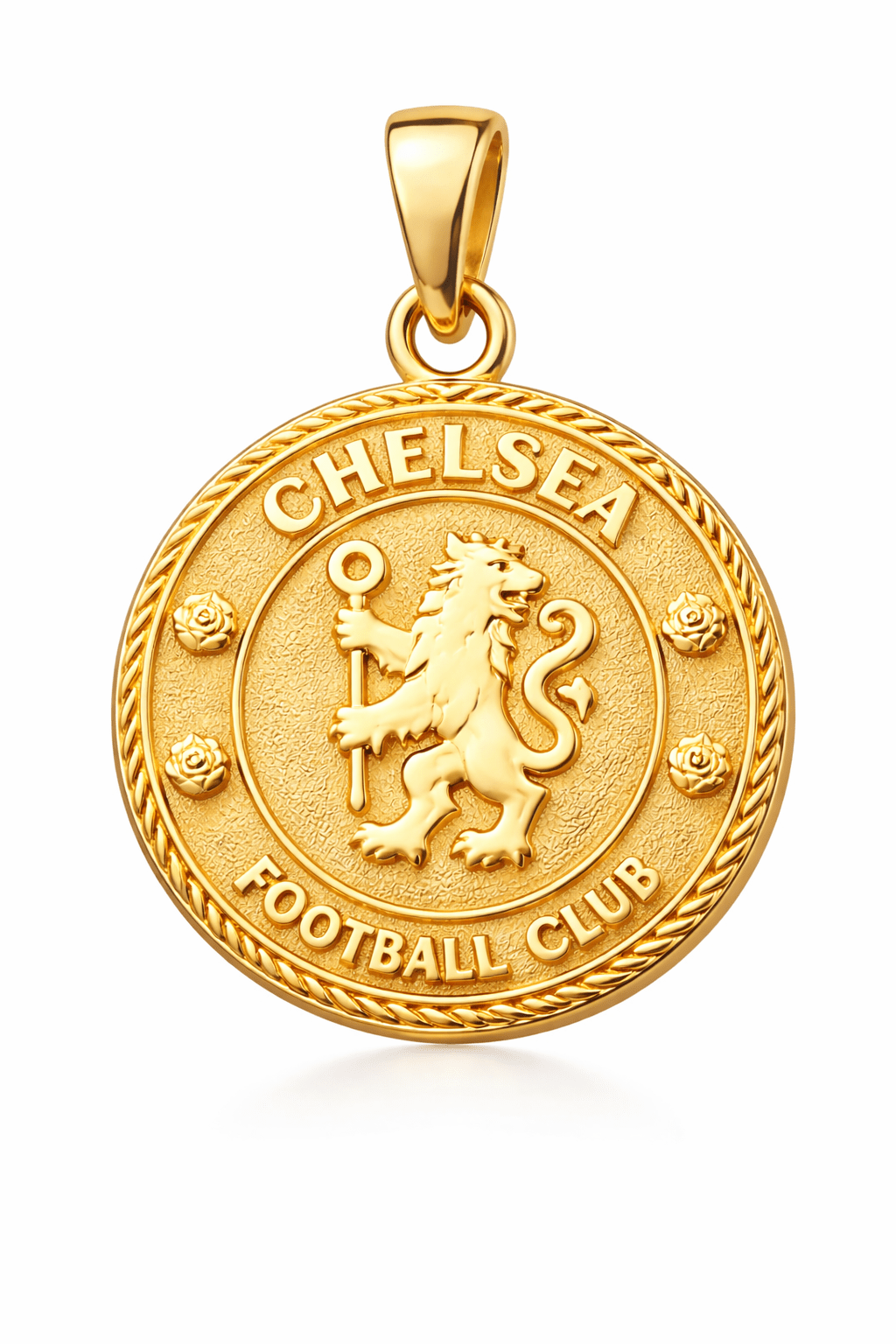 9ct Solid Gold Chelsea Pendant - Fuegold Jewellery