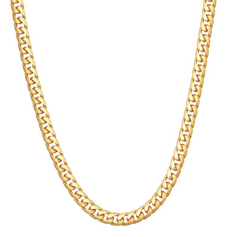 9ct Solid Gold Miami Cuban Chain 5mm - Fuegold Jewellery